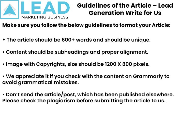 guidelines for the article leadmarketingbusiness