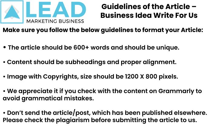 guidelines for the article leadmarketingbusiness BIW