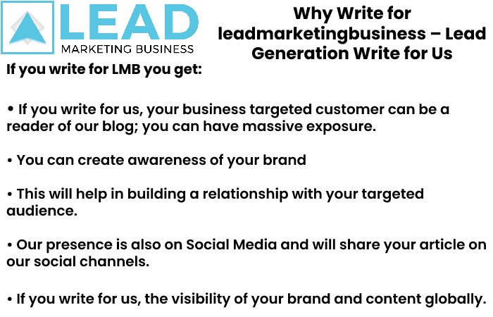 why write for us leadmarketingbusiness